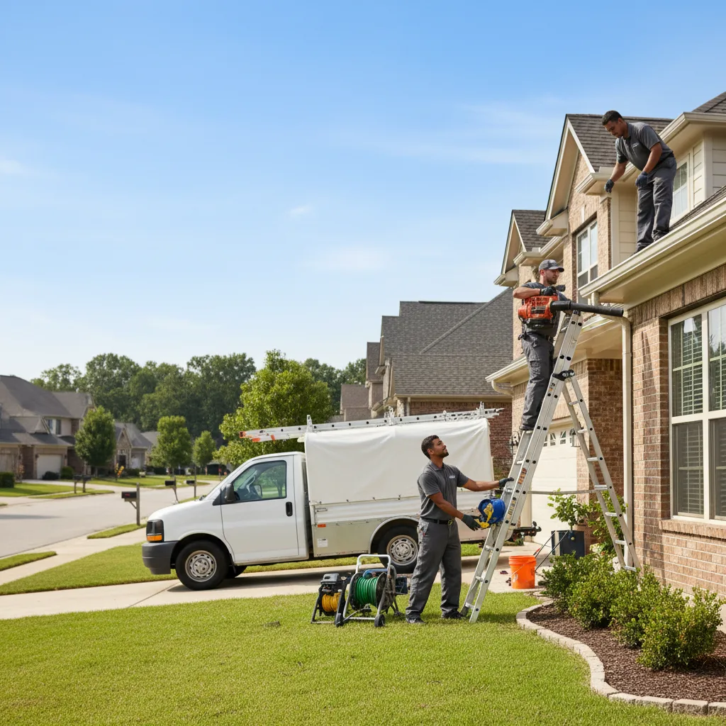 Home Gutter Service in Emden, IL near me